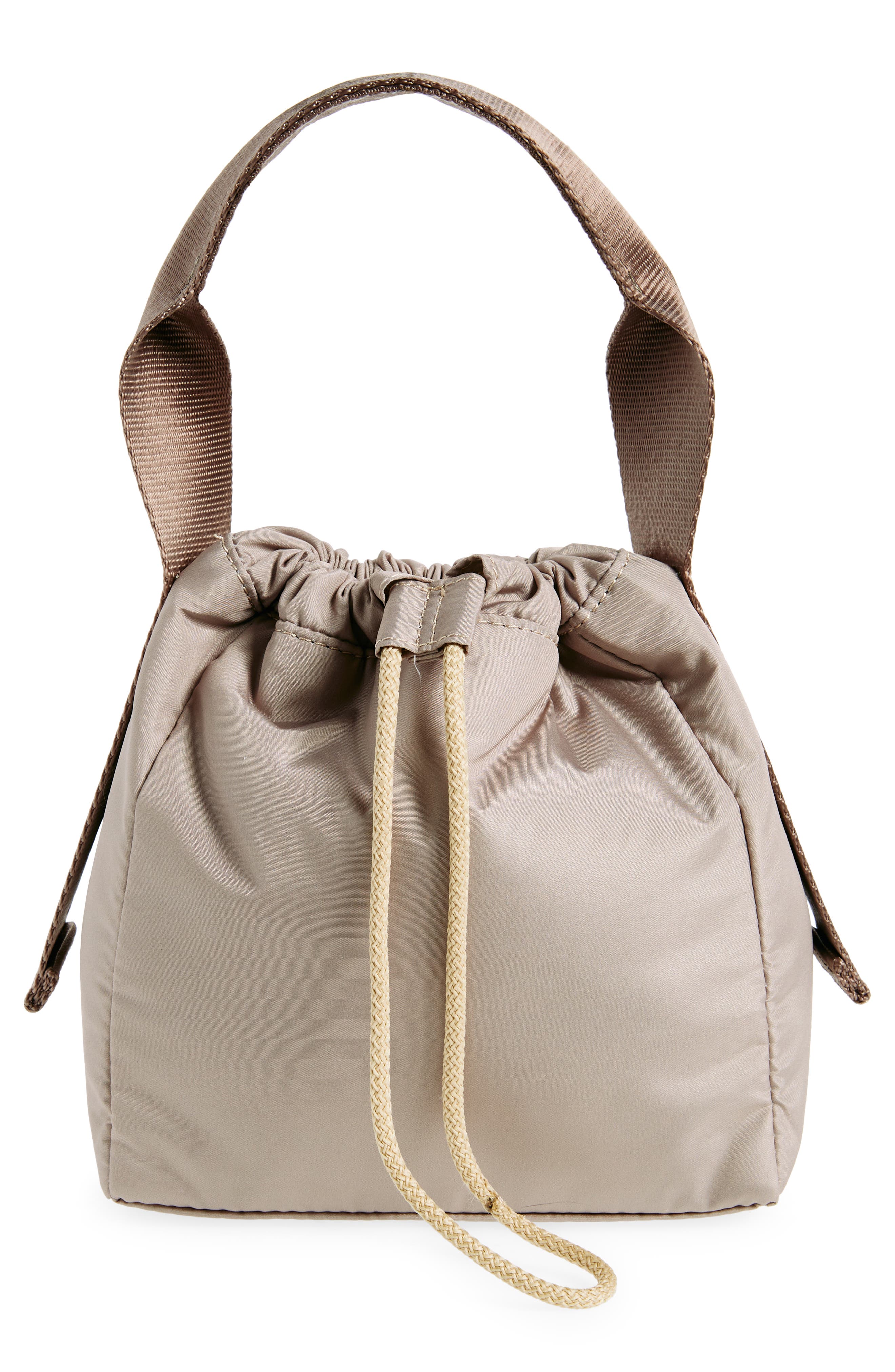 Ganni Recycled Polyester Tech Pouch, Main, color, 