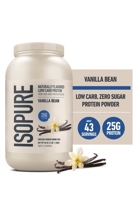 Low Carb Naturally Sweetened Vanilla Protein Powder