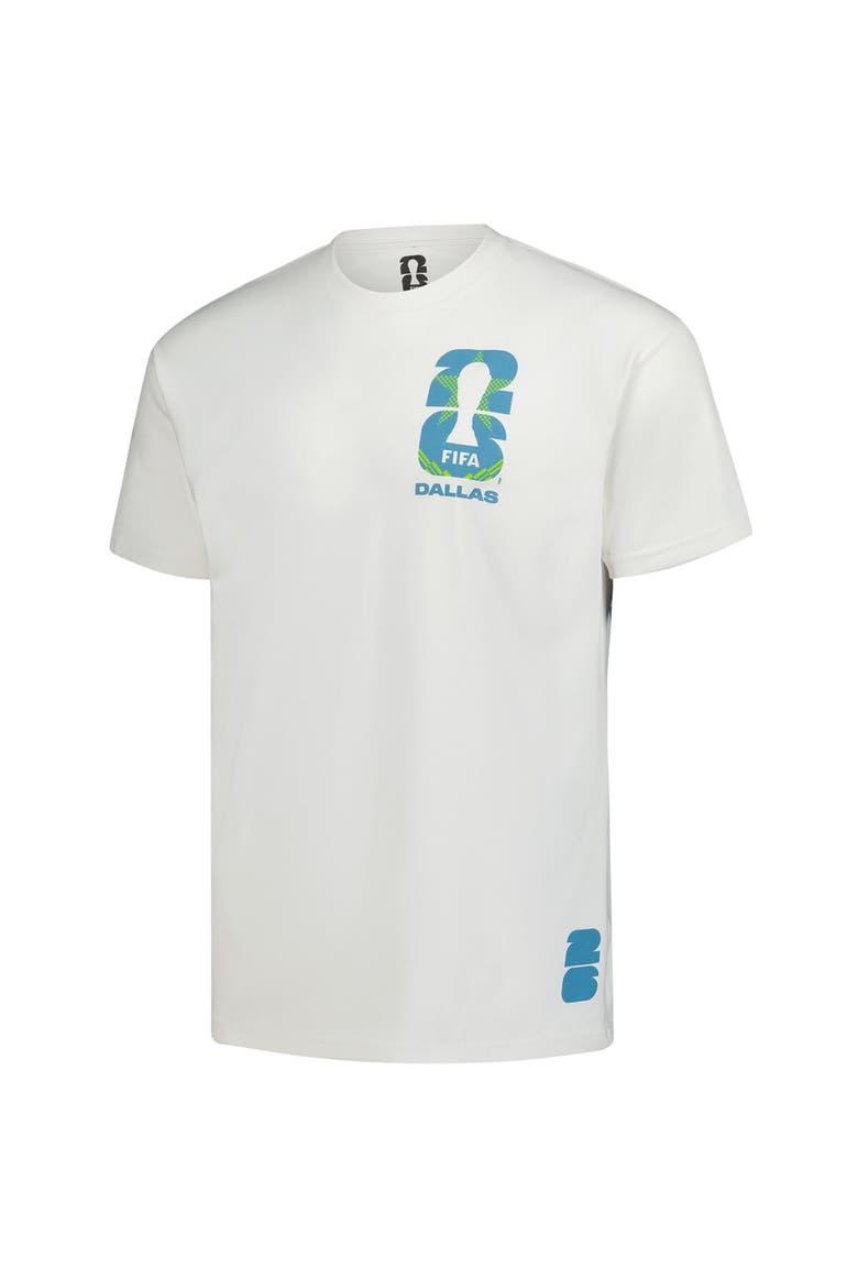 Men's Outerstuff  Cream 2026 FIFA World Cup Dallas Host City Local Oversized T-Shirt, Alternate, color, Cream