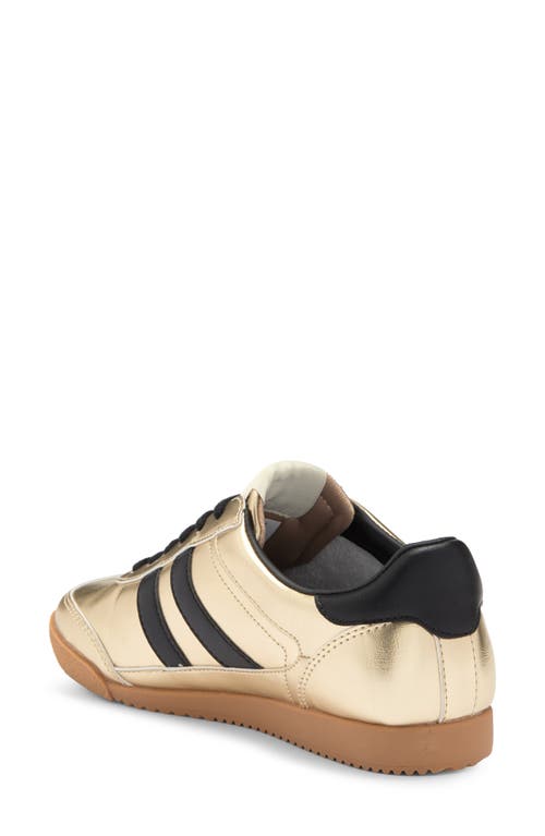 Steve Madden Nirvanna Sneaker In Gold Multi