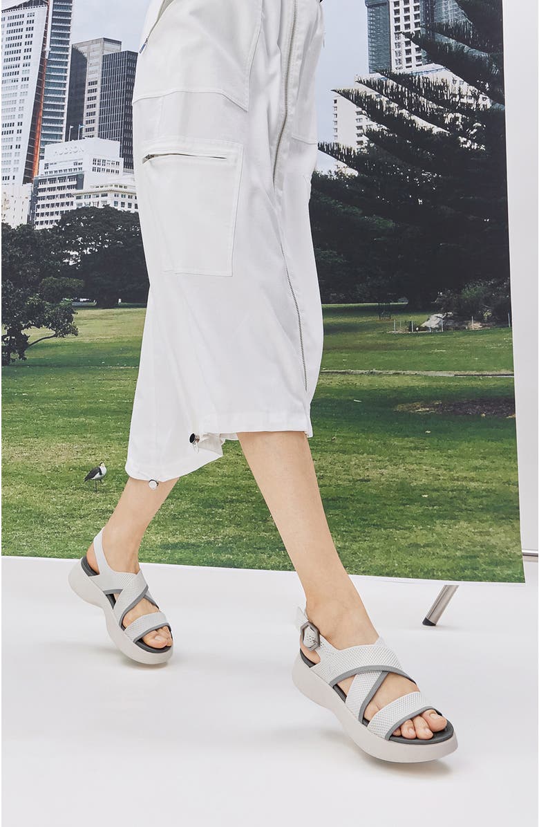 VIVAIA AdaptAll Sport Sandals, Alternate, color, White Wood Ash