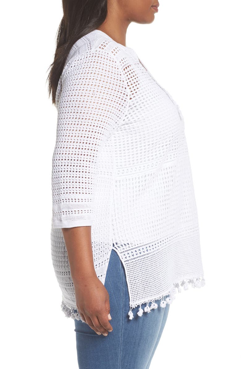 NIC+ZOE Right on Track Tunic Sweater, Alternate, color, 