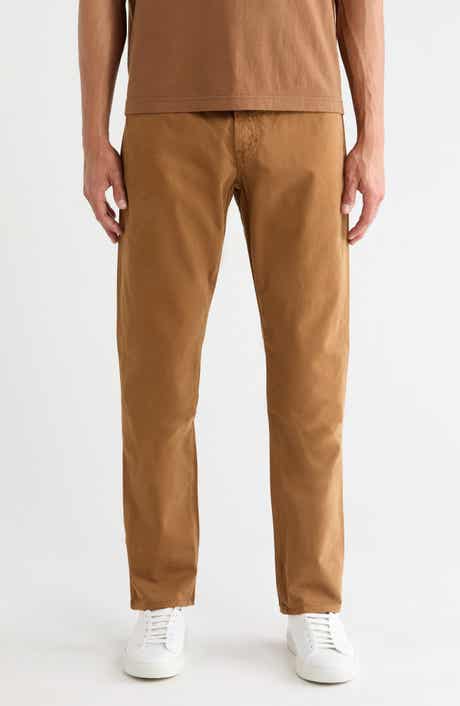 AG Everett Stretch Sateen Slim Straight Pants
