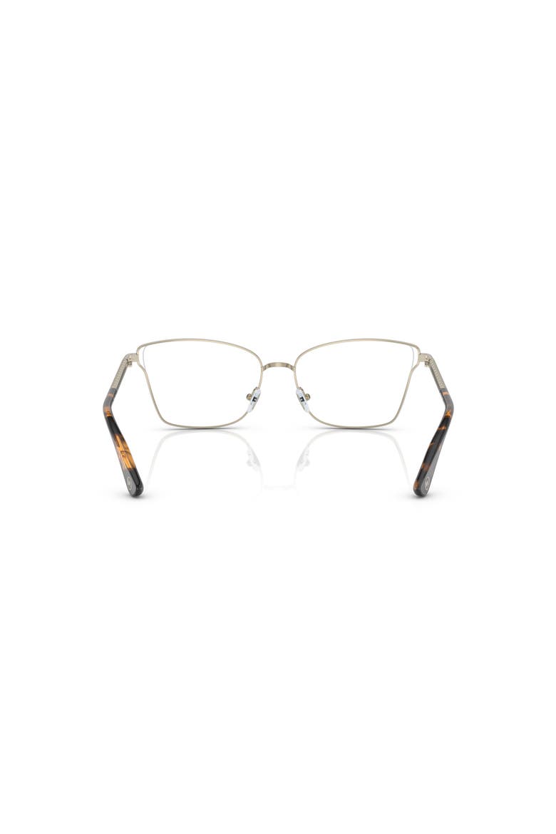 53mm Rectangle optical glasses, Alternate, color, Gold