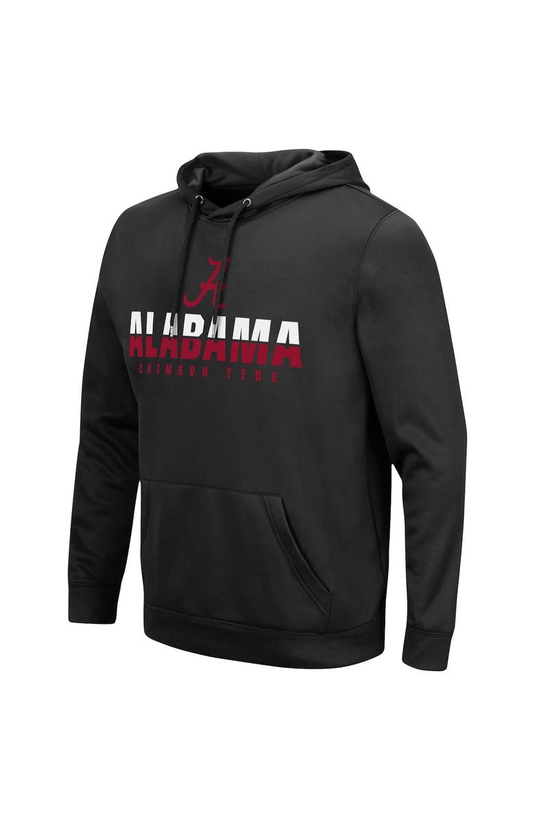 COLOSSEUM Men's Colosseum Black Alabama Crimson Tide Lantern Pullover Hoodie, Alternate, color, Black