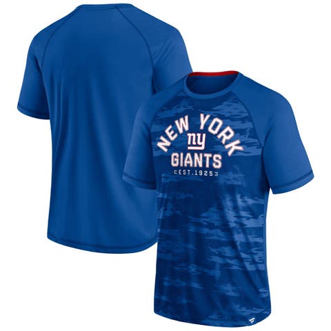 Men's Fanatics Branded Royal New York Giants Hail Mary Raglan T-Shirt