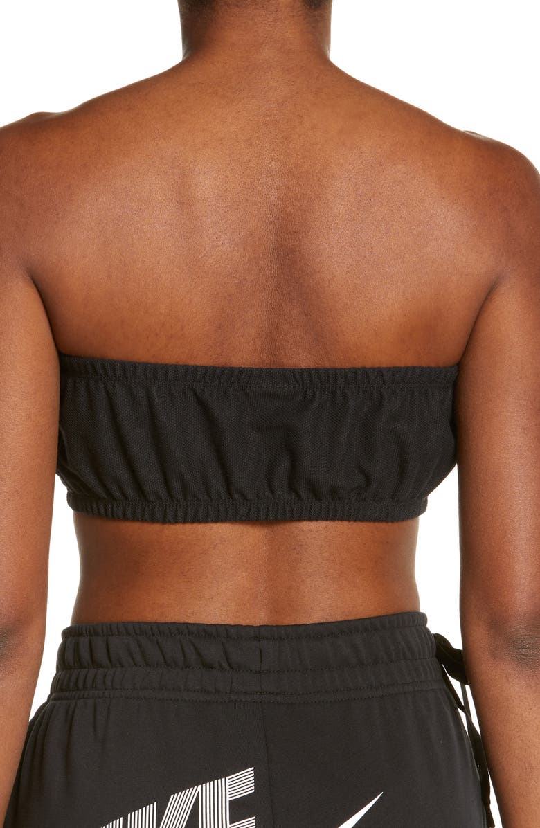 Nike Air Piqué Bandeau Top, Alternate, color, 