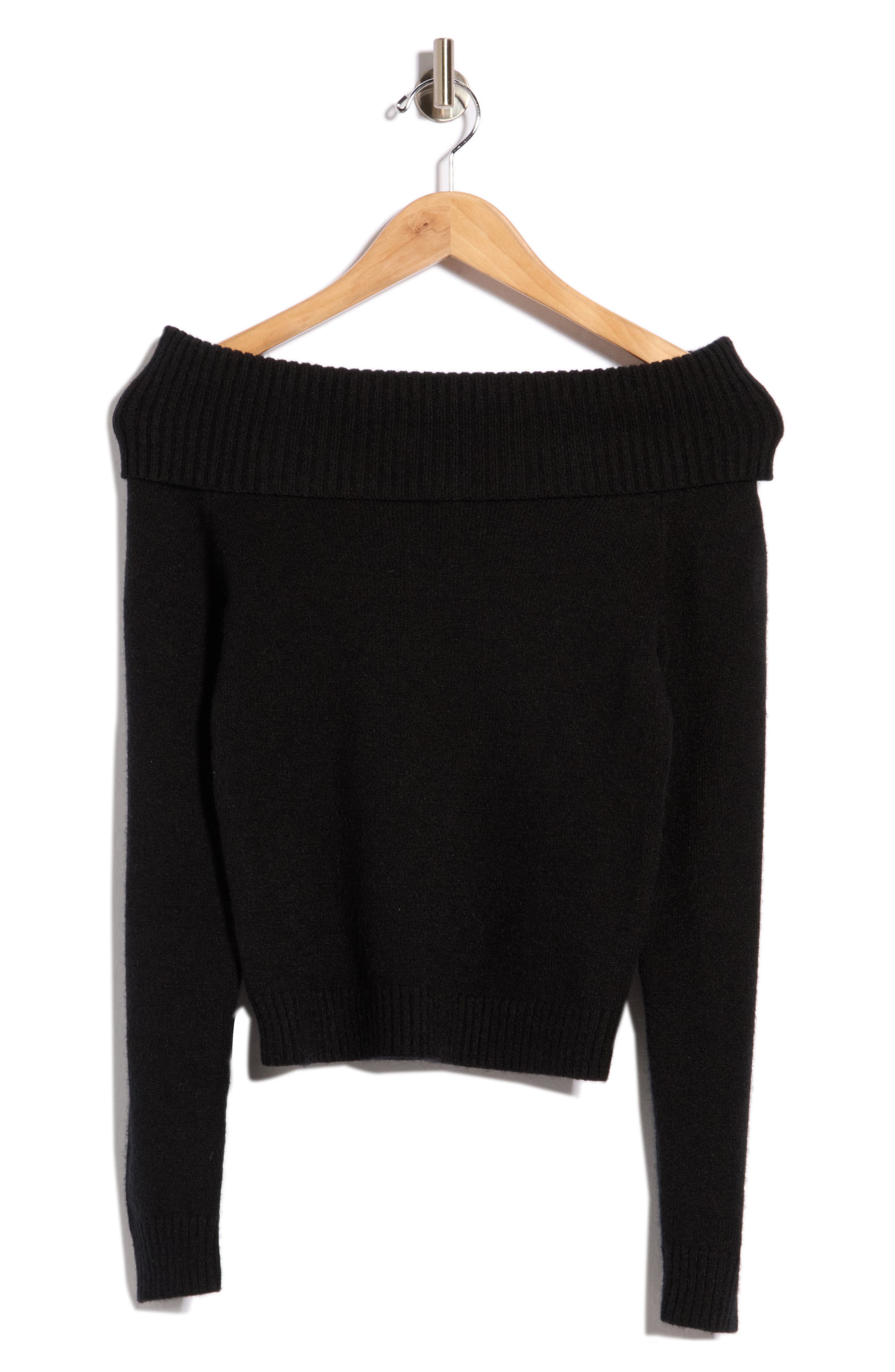 One for Me Off the Shoulder Sweater