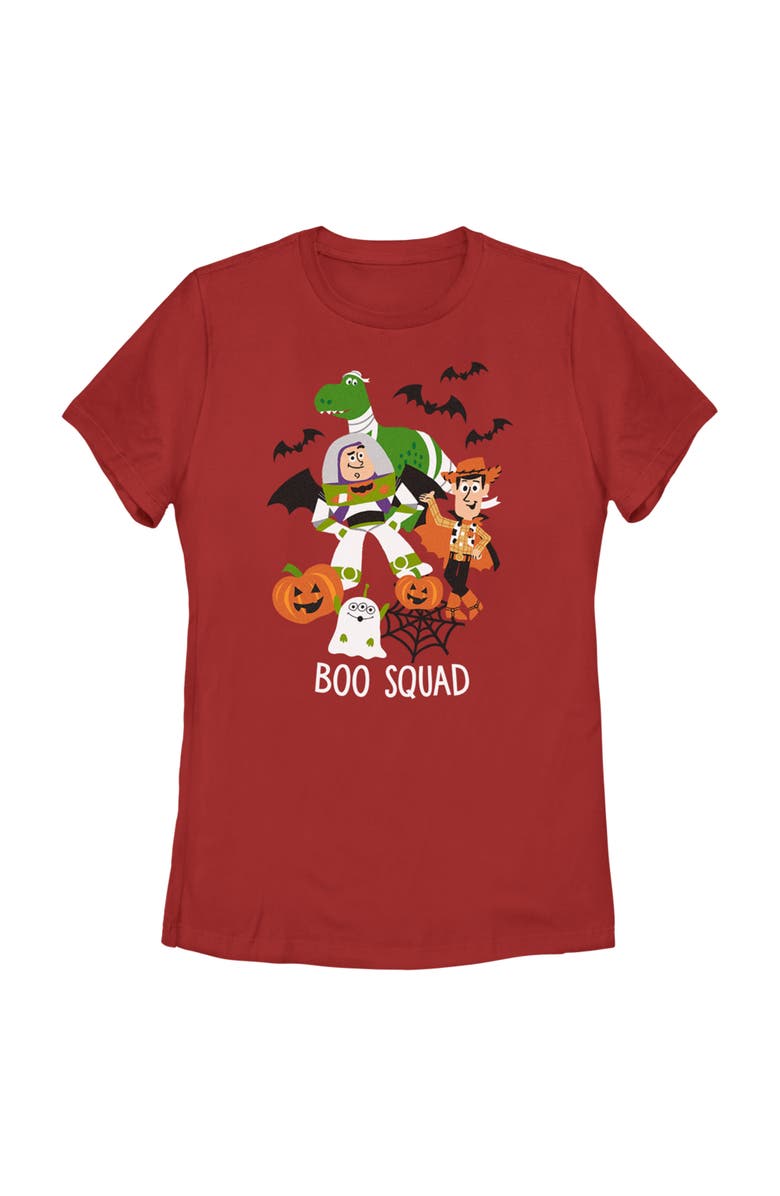Toy Story Women's Toy Story Halloween Boo Squad Graphic T-Shirt, Main, color, Red