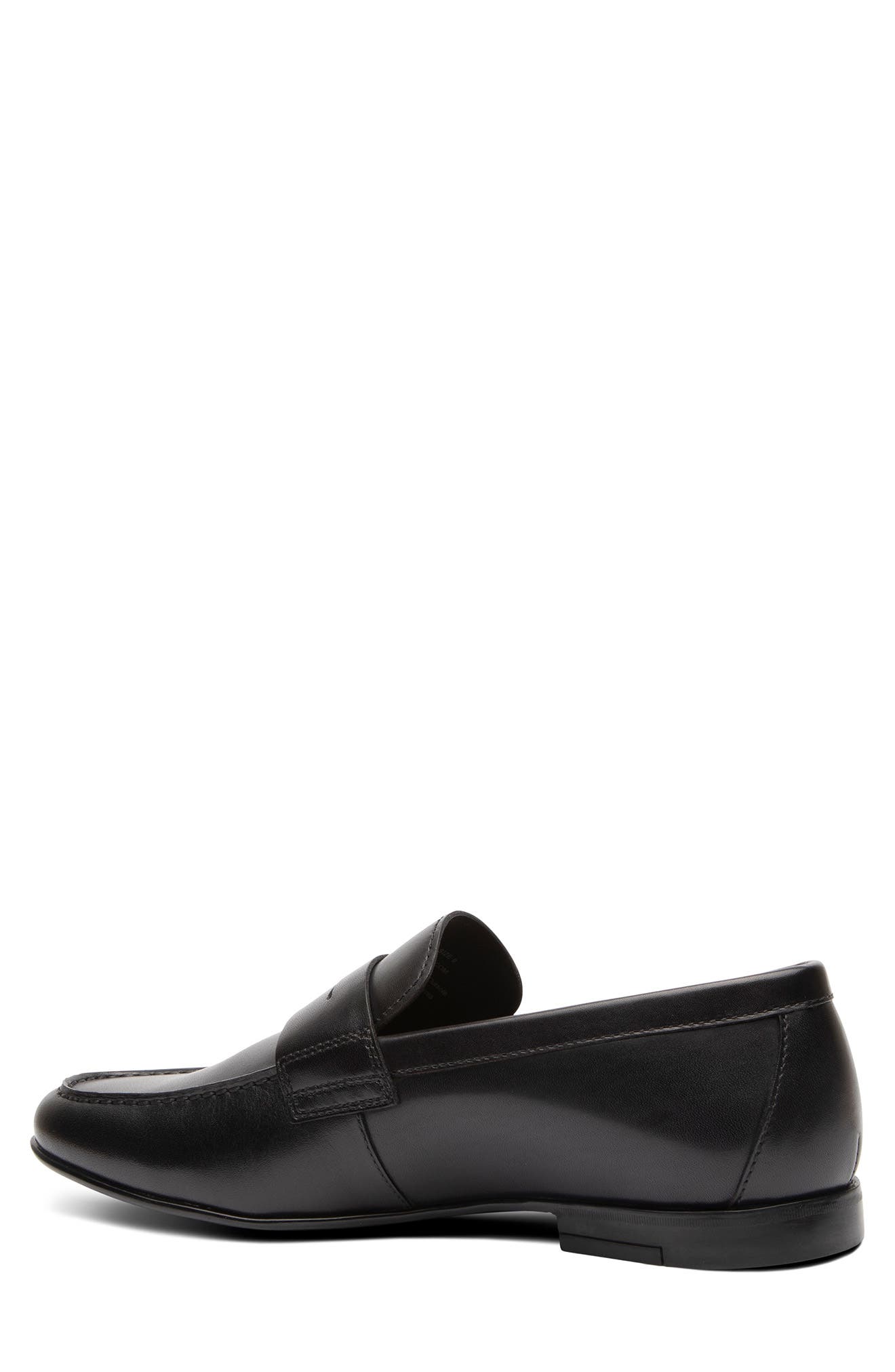 Gordon Rush Morgan Moc Toe Penny Loafer, Alternate, color, Black