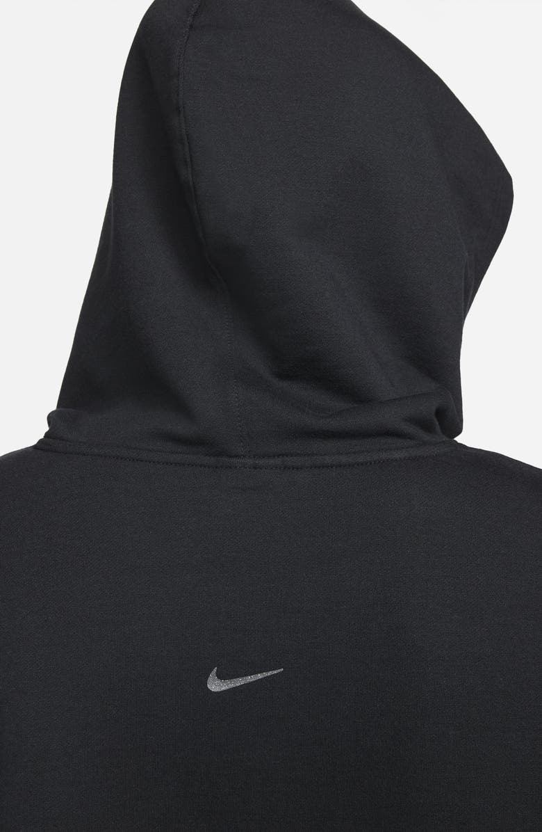 Nike Yoga Luxe Fleece Crop Hoodie, Alternate, color,