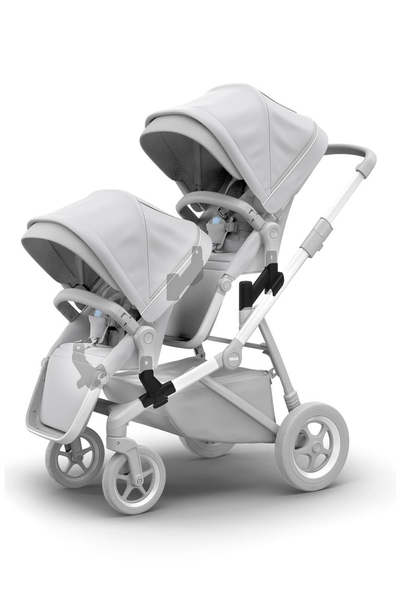 Sleek Sibling Adapter Kit for Thule Sleek Stroller, Alternate, color, BLACK