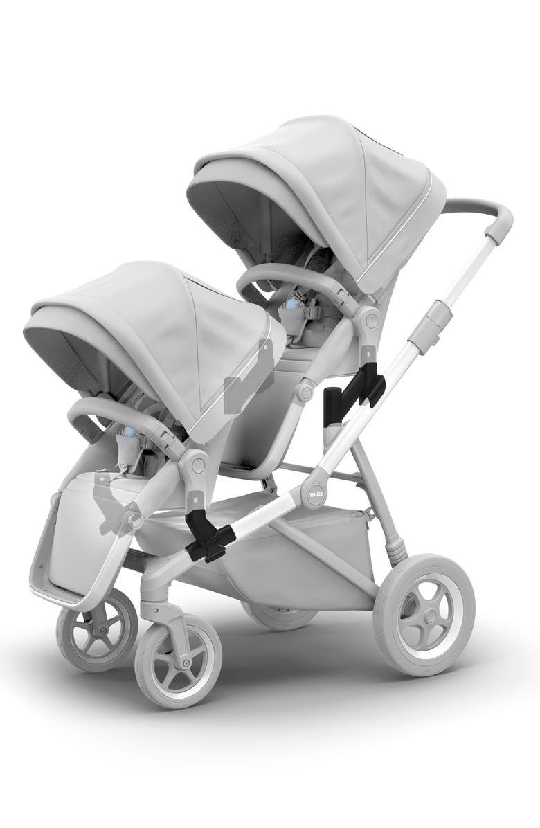 Thule Sleek Sibling Adapter Kit for Thule Sleek Stroller, Alternate, color, Black