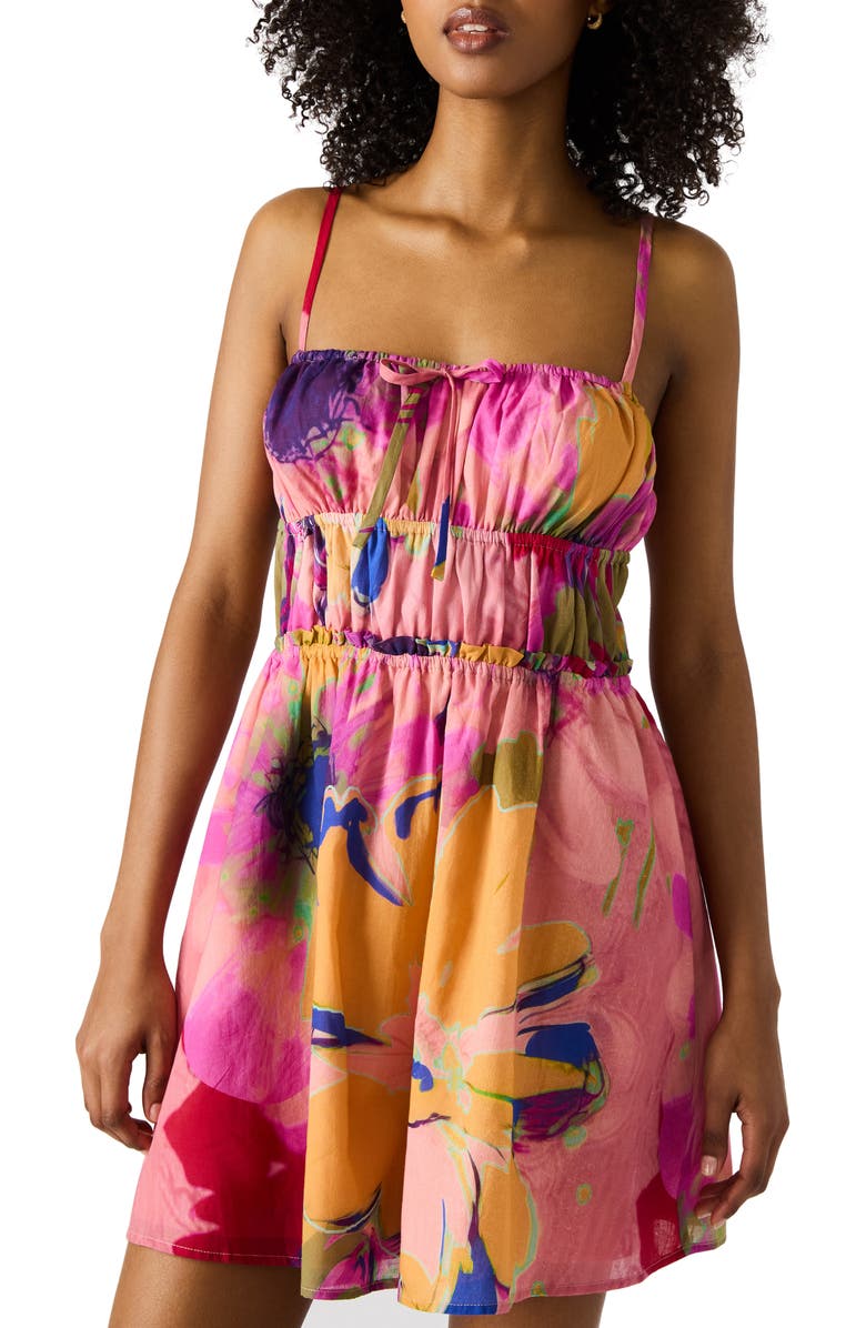 Steve Madden Heather Fit & Flare Dress, Alternate, color, 