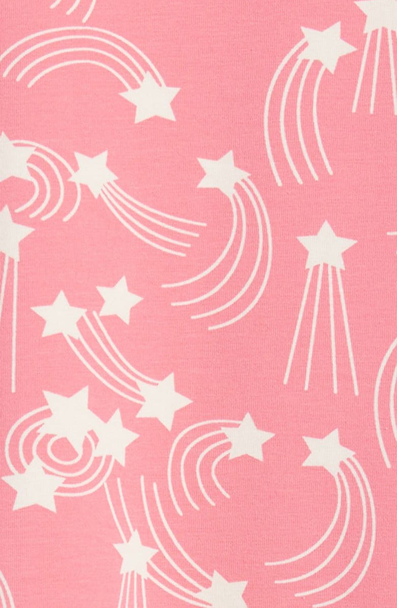 Mini Rodini Kids' Starfall Short Sleeve Top, Alternate, color, Pink