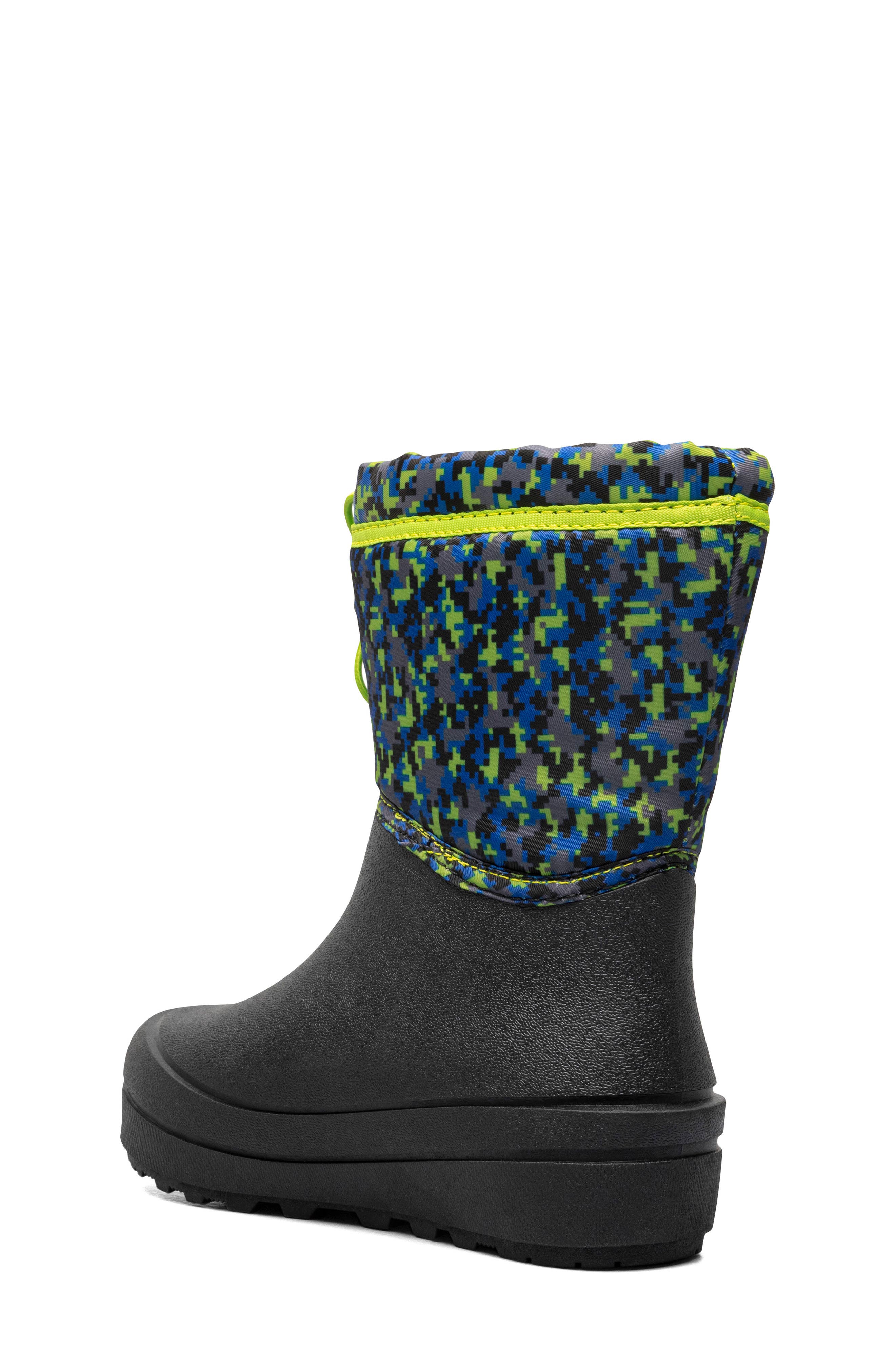 Bogs Kids' Snow Shell Digital Maze Waterproof Snow Boot | Nordstromrack
