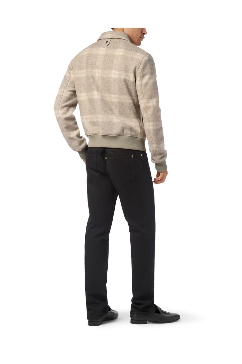 Wool Check Jacket Crest Men, Alternate, color, beige