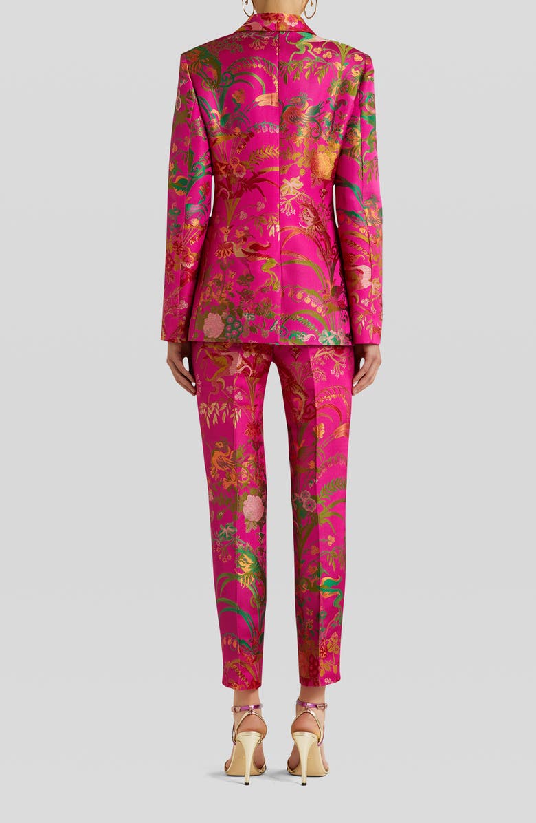 Etro Panarea Floral Brocade Blazer, Alternate, color,