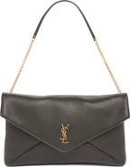 Saint Laurent Cassandre Leather Shoulder Bag