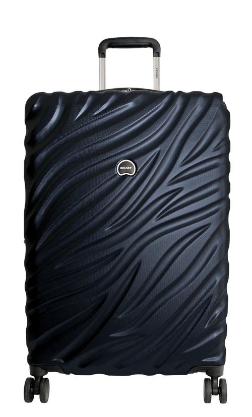 Delsey Paris Alexis Hardside 2-piece (21"/25") Expandable Spinner Luggage Set In Navy
