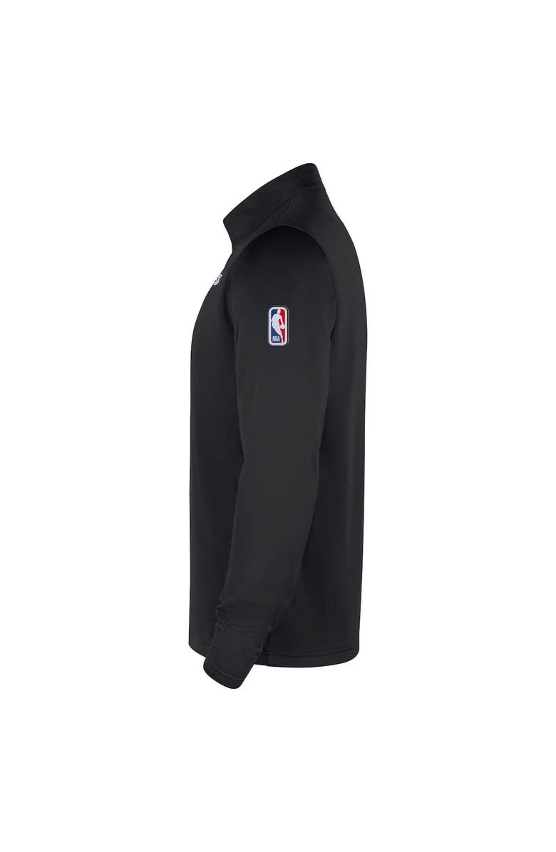 Nike Men's Nike Black Los Angeles Lakers 2025/26 Authentic Coaches Quarter-Zip Dri-Fit Top, Alternate, color, Black