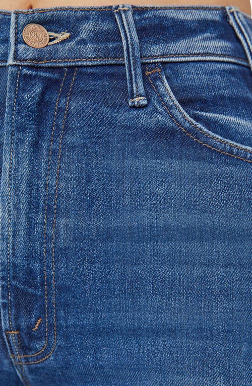 Mother The Hustler Ankle Fray Jeans In Grasping At Straws In Grasping At Straws