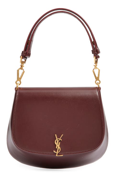 Mini Voltaire Box Leather Top Handle Bag