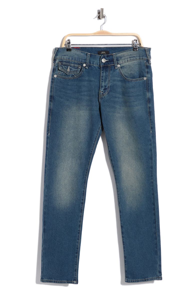 Rocco Big T Flap Skinny Jeans, Alternate, color, MEDIUM OCEAN STORM