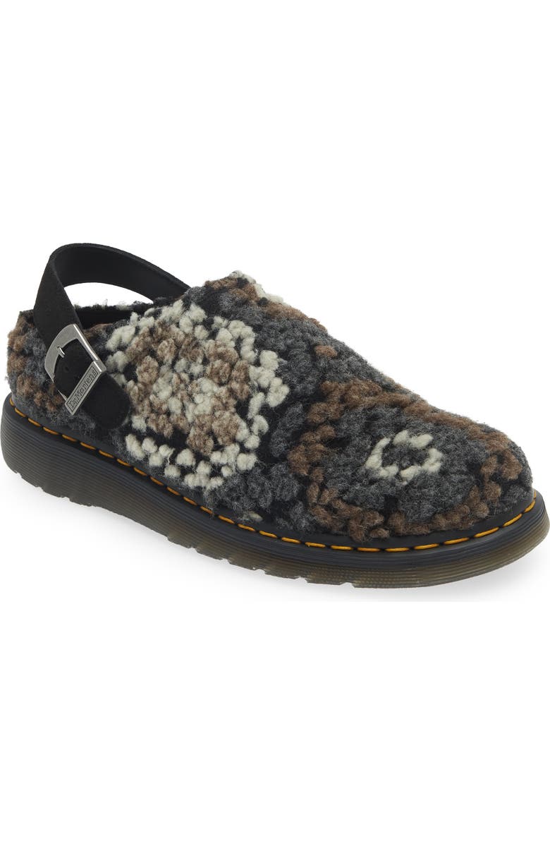 Dr. Martens Gender Inclusive Isham Wool Blend Slingback Clog, Main, color,