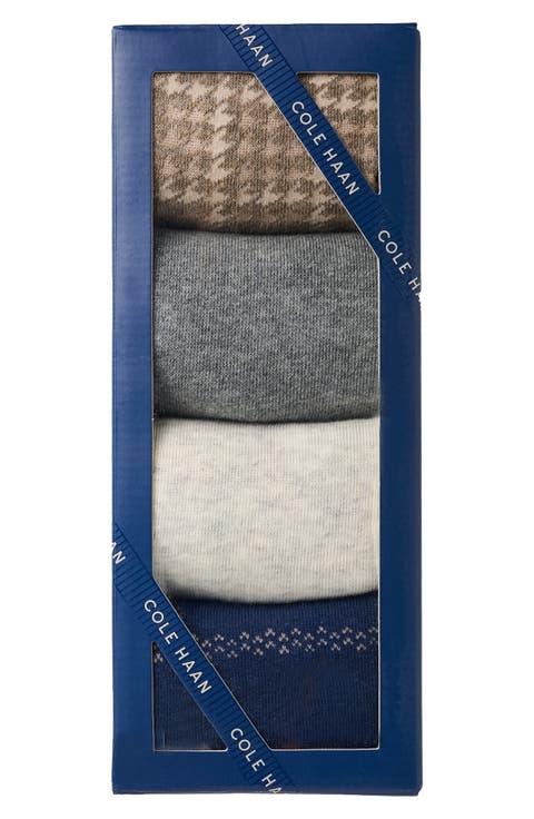 Assorted 4-Pack Dress Socks