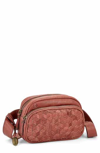 Millport Woven Leather Belt Bag
