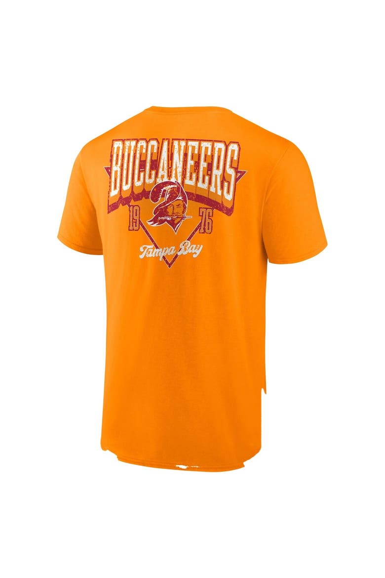Men's Fanatics Orange Tampa Bay Buccaneers Big & Tall Throwback Logo T-Shirt, Alternate, color, Orange