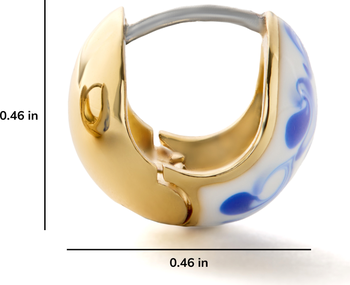 Ana Luisa Statement Earrings - Mini Abby Marble Blue | Nordstrom