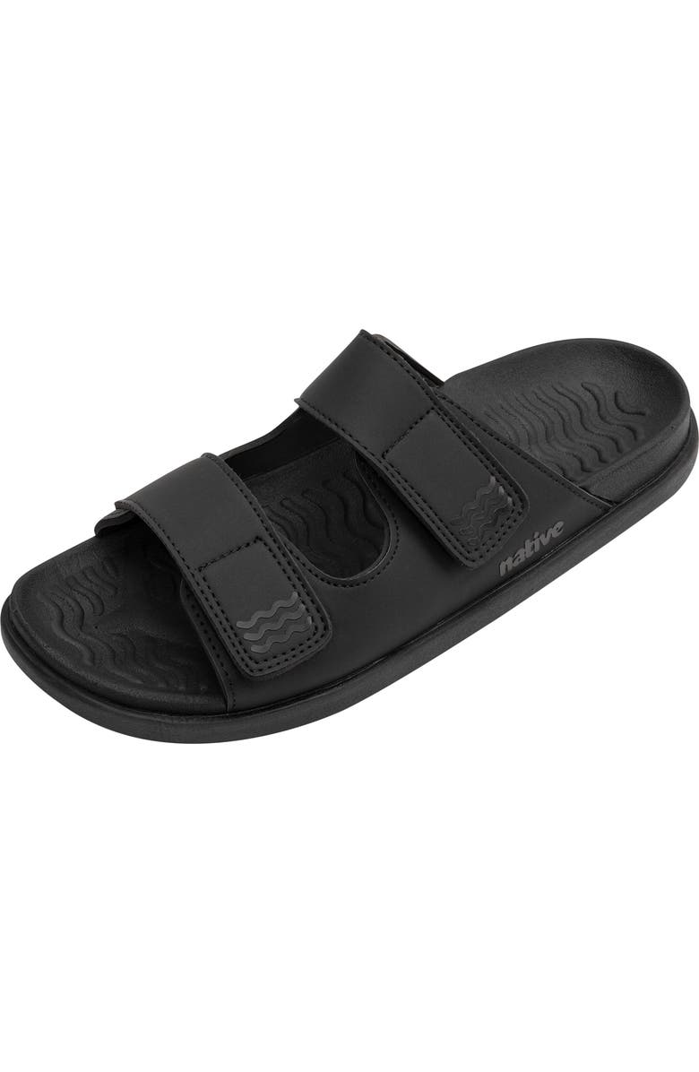 Native Shoes Frankie Sugarlite Sandal, Main, color, Black/ Black