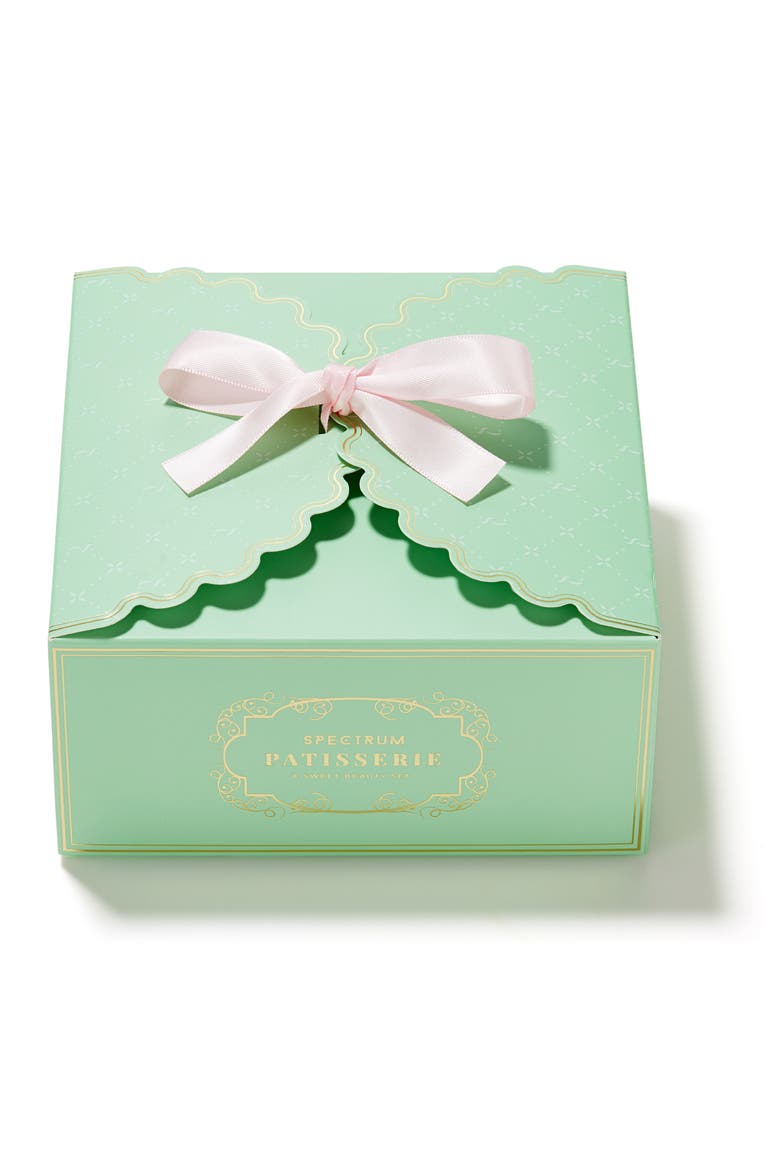 Patisserie 9-Piece Makeup Brush & Sponge Set, Alternate, color, GREEN