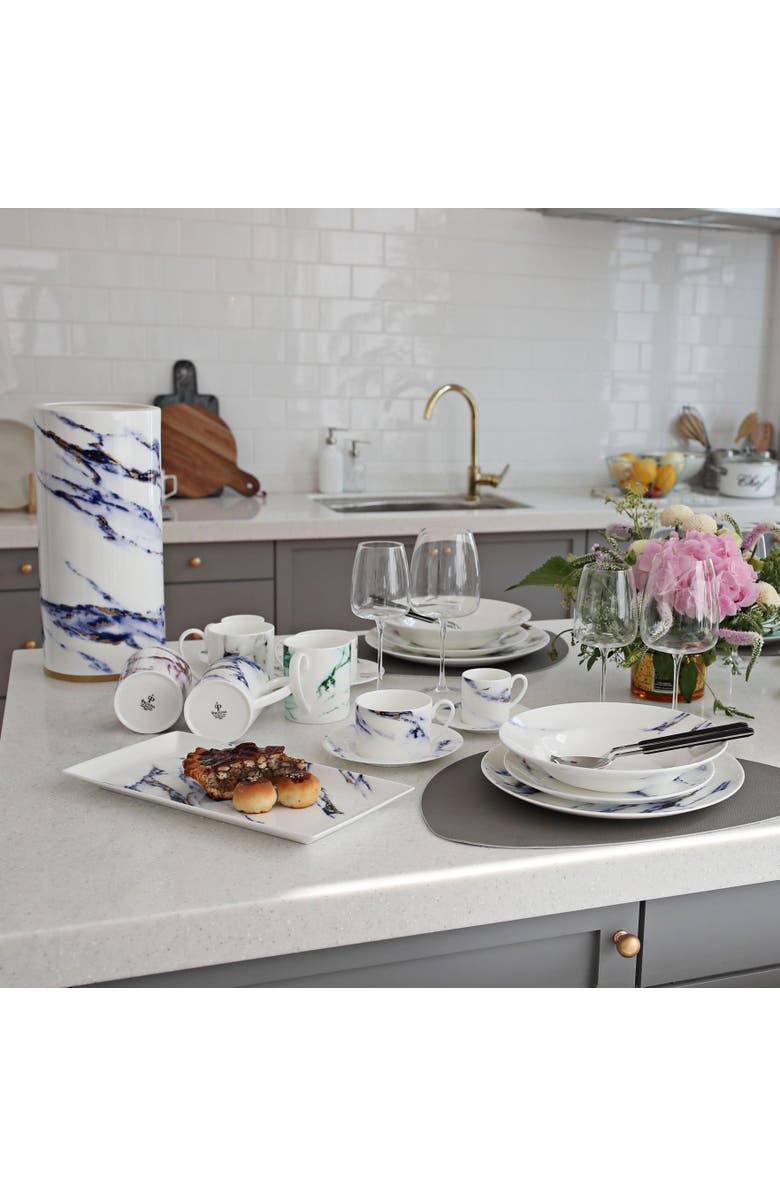 Prouna Marble Azure Cylinder Mug, Alternate, color, White