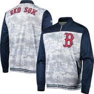 STITCHES Men's Stitches Navy Boston Red Sox Camo Full-Zip Jacket