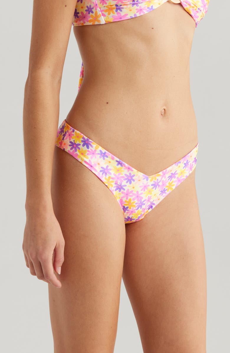 Kulani Kinis V-Cut Bikini Bottoms, Alternate, color, 