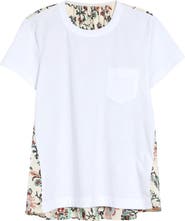 Sacai Mixed Media T-Shirt