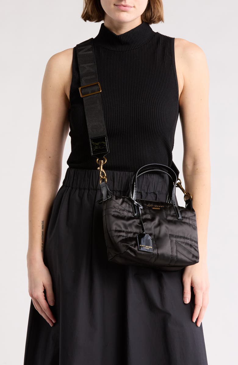 Kurt Geiger London Recycled Union Jack Small Shopper Tote Bag, Alternate, color,