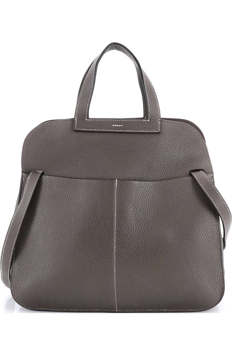 Pre-Owned Hermes Halzan Bag Clemence 31, Alternate, color, Etoupe