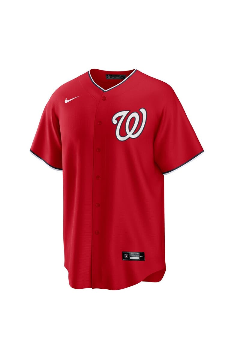 Nike Men's Nike Patrick Corbin Red Washington Nationals Alternate 2 Replica Jersey, Alternate, color, 