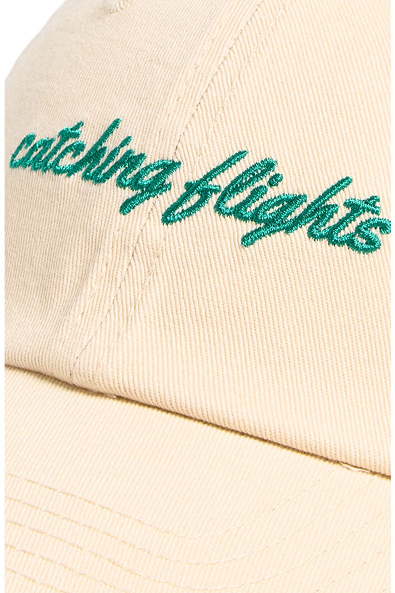 Catching Flights Baseball Cap, Alternate, color, CREAM