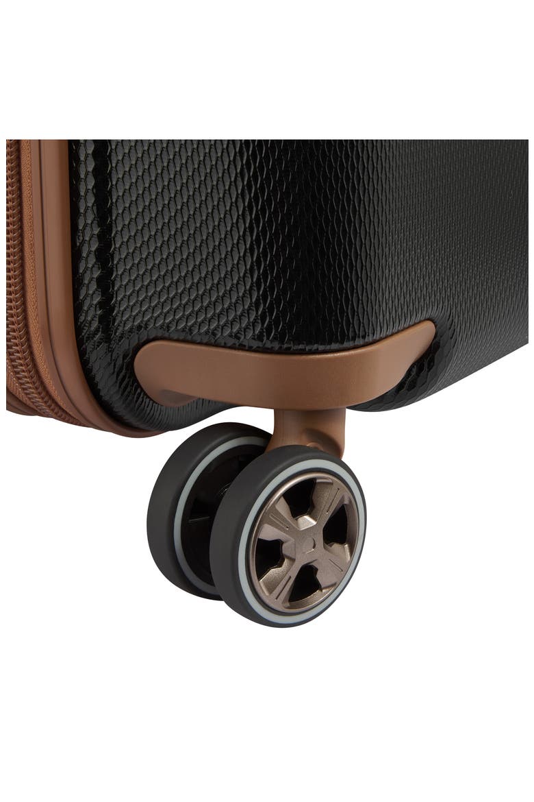 Flanerie Hardside Carry-On Luggage, Alternate, color, BLACK