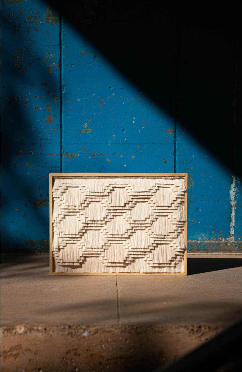 Caralarga Mictlán Wall Art, Alternate, color, White