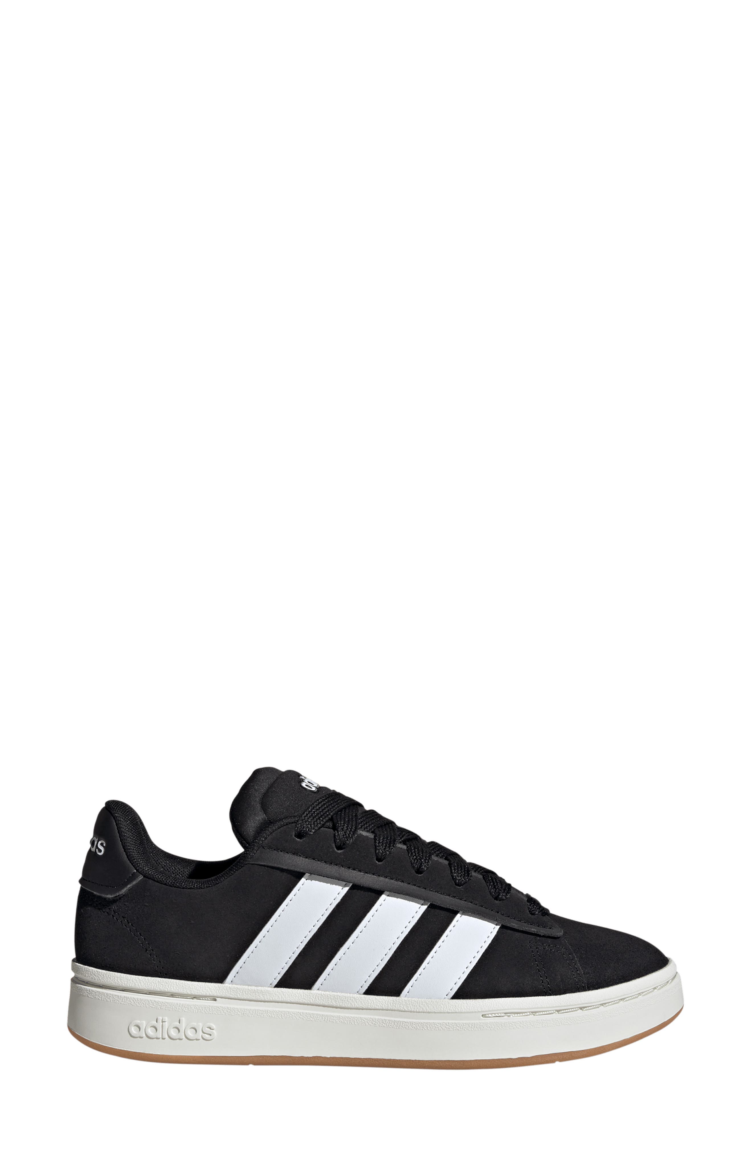 adidas Grand Court Alpha Platform Sneaker, Alternate, color, Black/ White/ Off White
