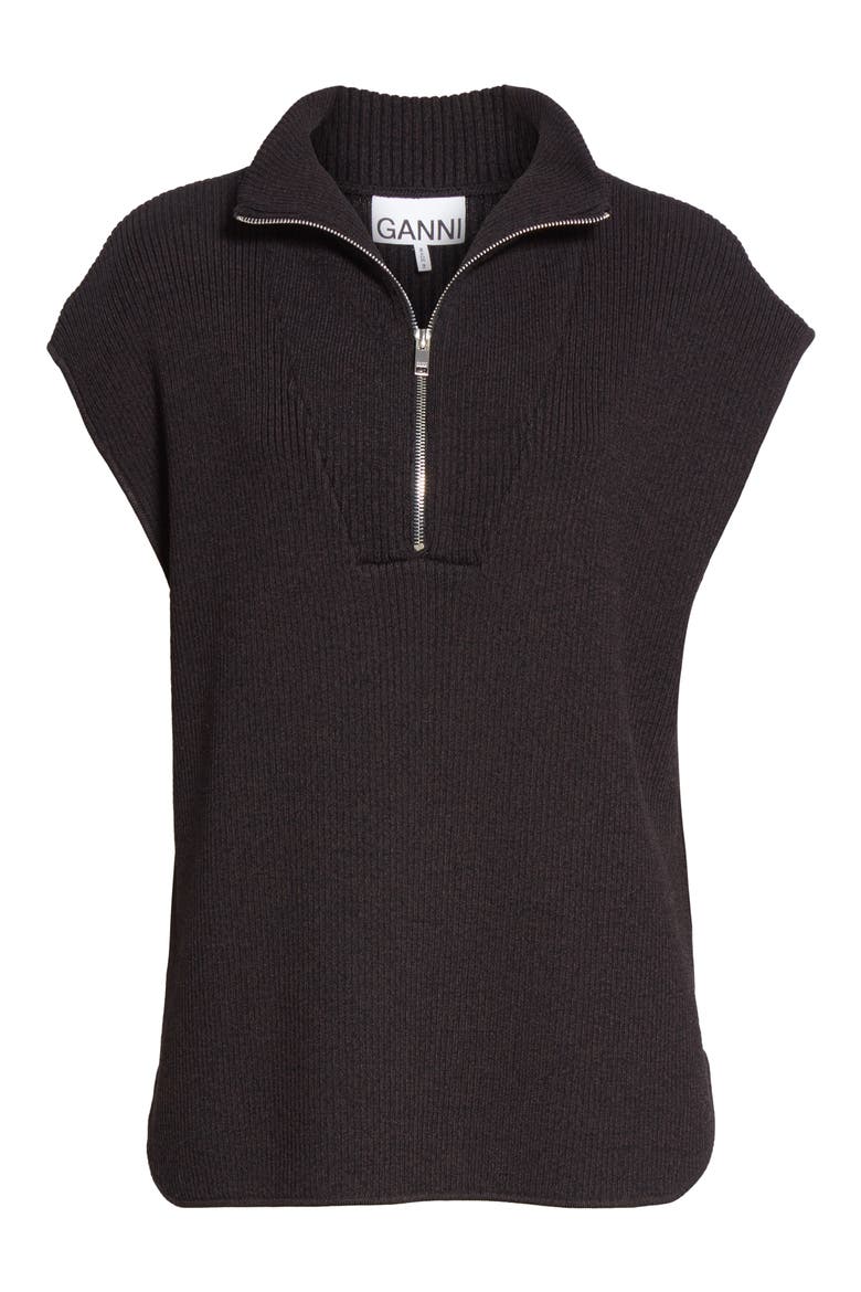 Half Zip Sweater, Alternate, color, CHICORY COFFEE