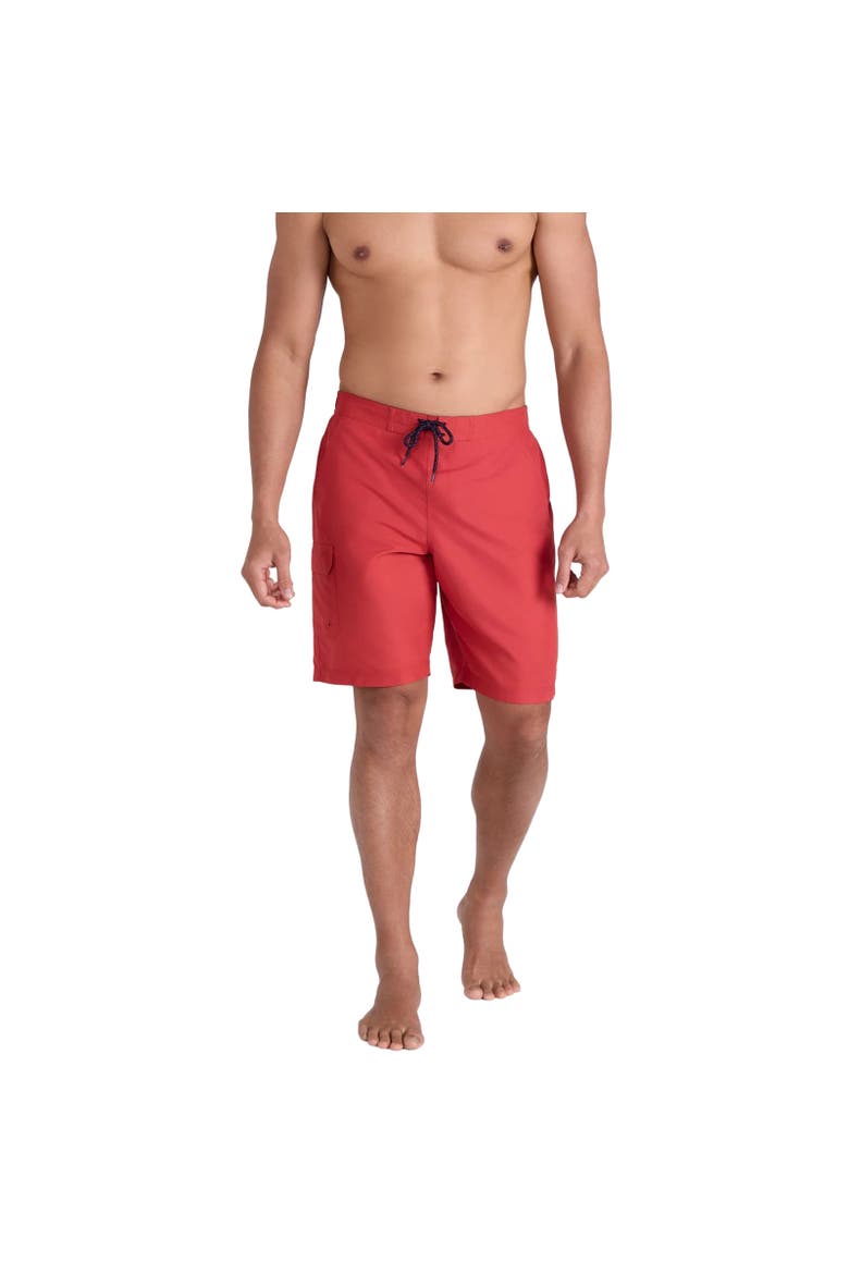 Ocean Swim Shorts, Alternate, color, Burgundy