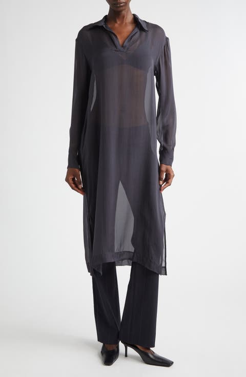 Sabre Silk Tunic Top