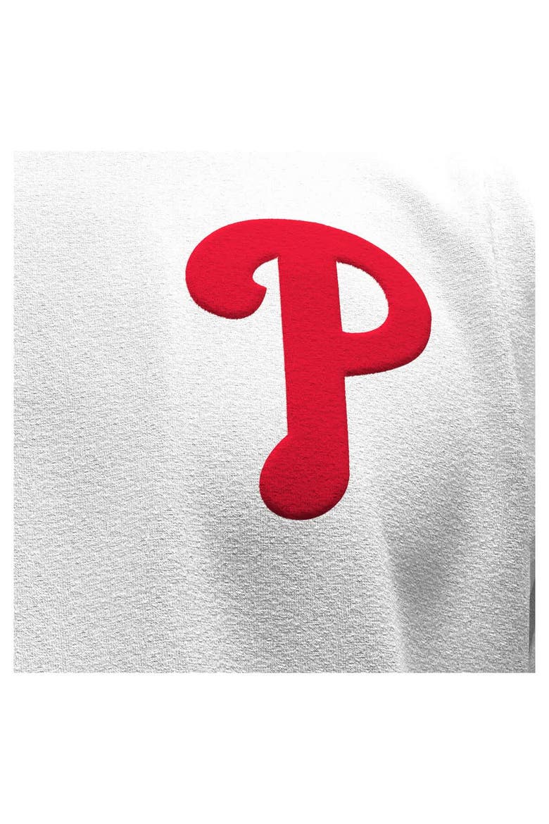 Women's Fanatics White Philadelphia Phillies Baseball Stitch Spirit Jersey Long Sleeve T-Shirt, Alternate, color, White